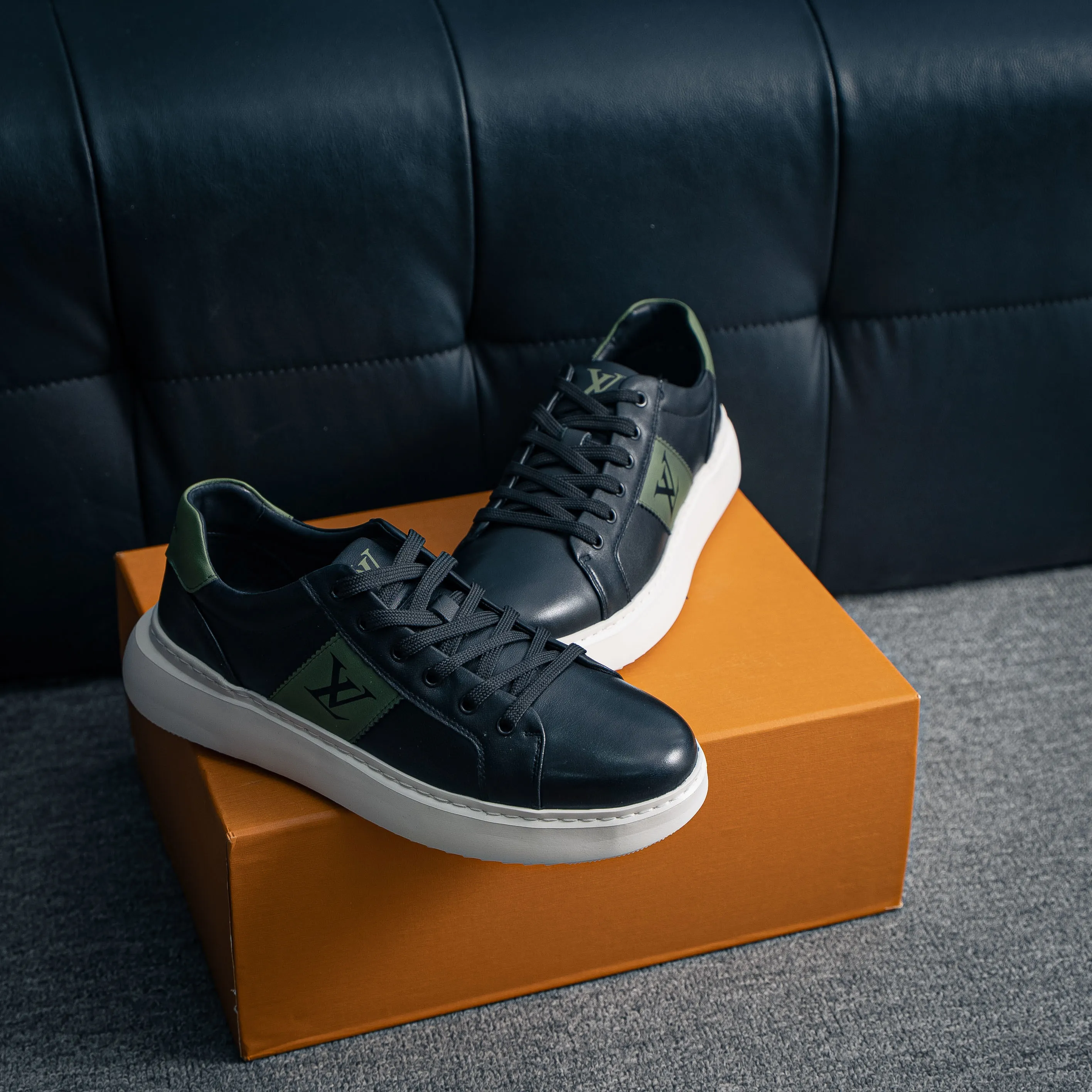 Louis Vuitton LVMen Shoes Skate Shoes Series # Quality Versatile ， ！Shoes Cowhide Leather ，